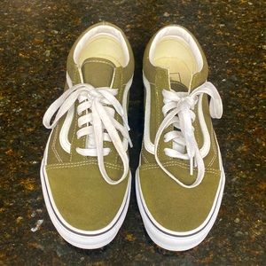 Olive green Vans
